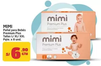 Pañal para Bebés Premium Plus