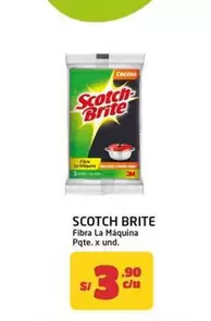 Scotch Brite - Fibra La Máquina Pqte. x und.