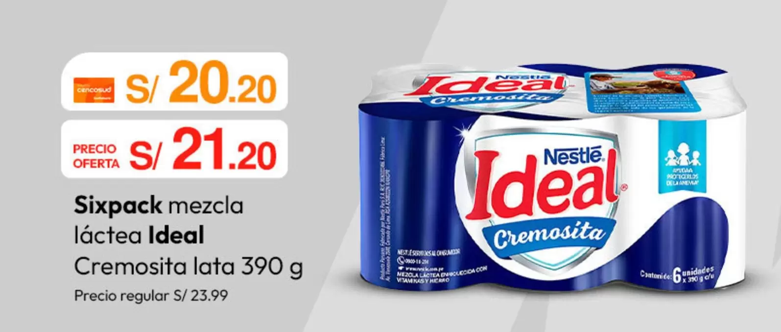 Ideal - Sixpack mezcla láctea