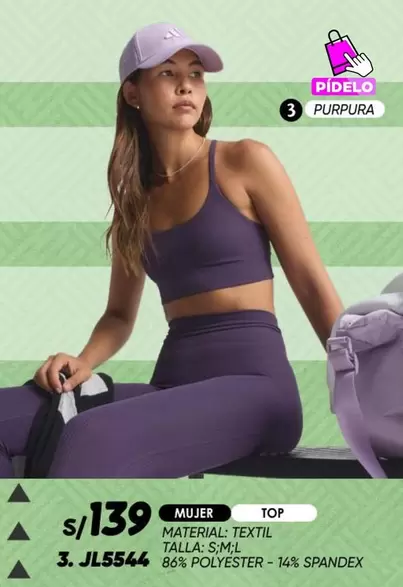 Adidas - TOP 3. JL5544