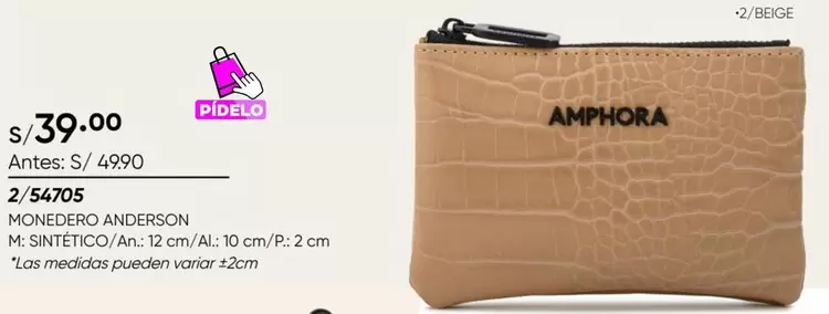 MONEDERO ANDERSON 2/54705