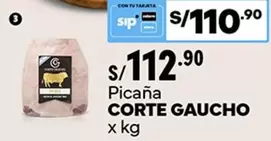 Picaña CORTE GAUCHO