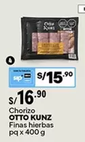 Otto Kunz - Chorizo FInas hierbas pq