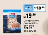 Bell's - Langostinos precocidos con cola