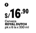 Royal - Cerveza pk x 6 la x 330 ml