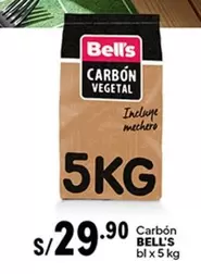 Bell's - Carbón Vegetal