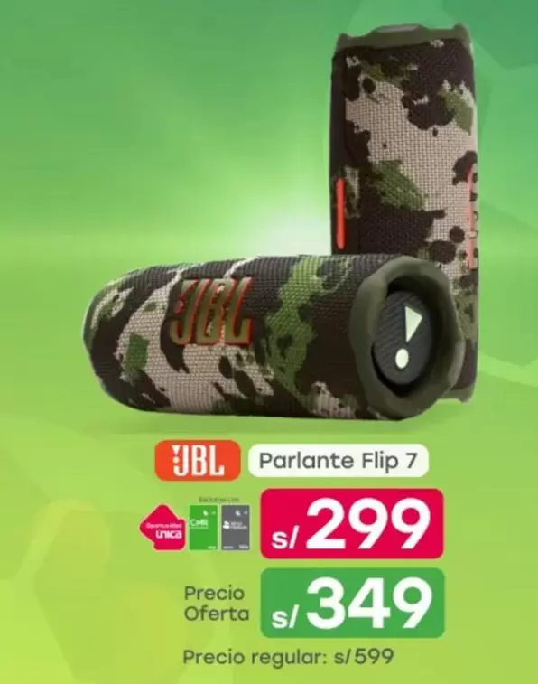 JBL - Parlante Flip 7