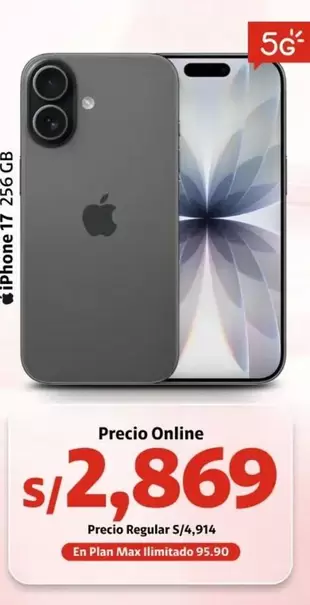 Apple - iPhone 17 256 GB