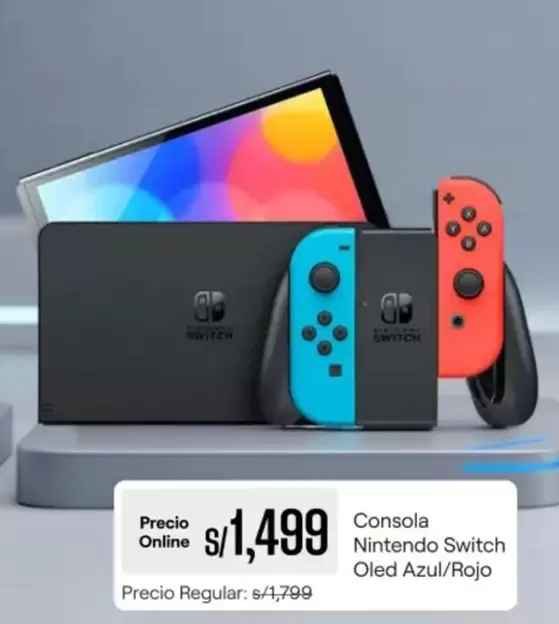 Nintendo Switch - Consola Oled