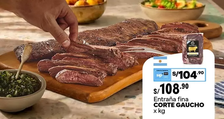 Entraña fina CORTE GAUCHO