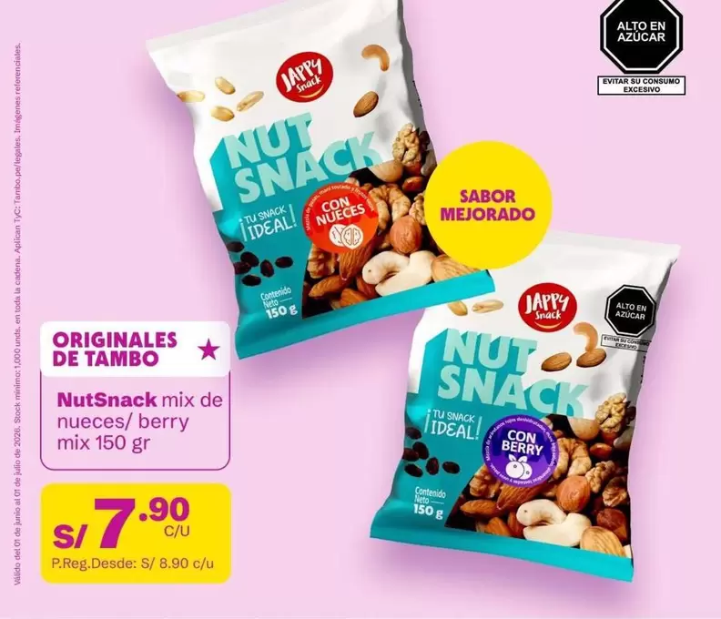 Imágenes - NutSnack mix de nueces/ berry