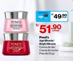 Pond's - Age Miracle/Bright Miracle Crema de día/Crema de noche