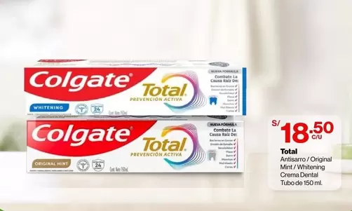 Colgate - Total Prevenção Ativa