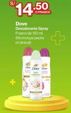 Dove - Desodorante Spray