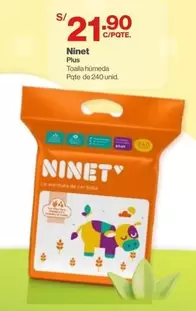 Ninet - Toalla húmeda