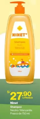 Ninet - Shampoo Neutro / Manzanilla