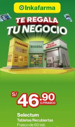 Selectum Tabletas Recubiertas