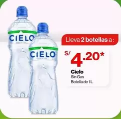 Cielo - Botellas de agua sin gas