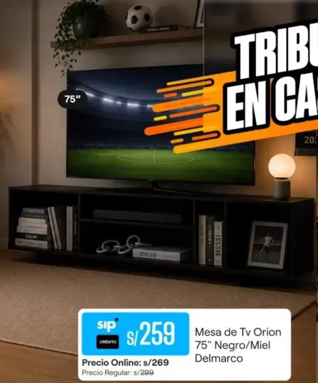 Mesa de TV Orion 75"
