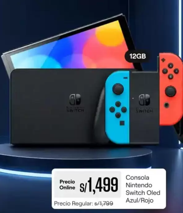 Nintendo Switch - Consola OLED