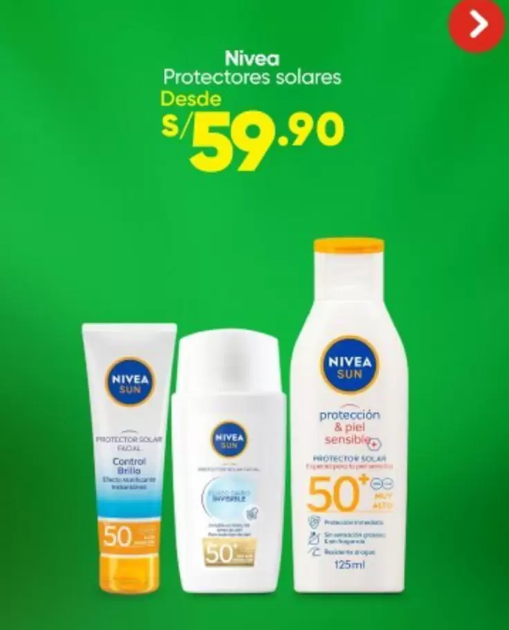 Nivea - Protectores solares