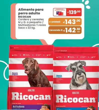 Ricocan - Alimento para perro adulto