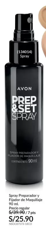 Avon - PREP & SET SPRAY