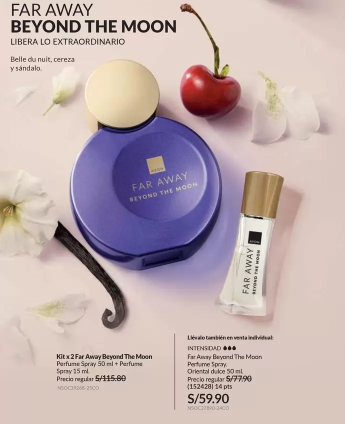 Avon - Far Away Beyond The Moon Perfume Spray