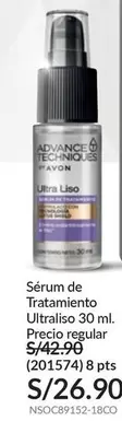 Avon - Sérum de Tratamiento Ultraliso 30 ml.