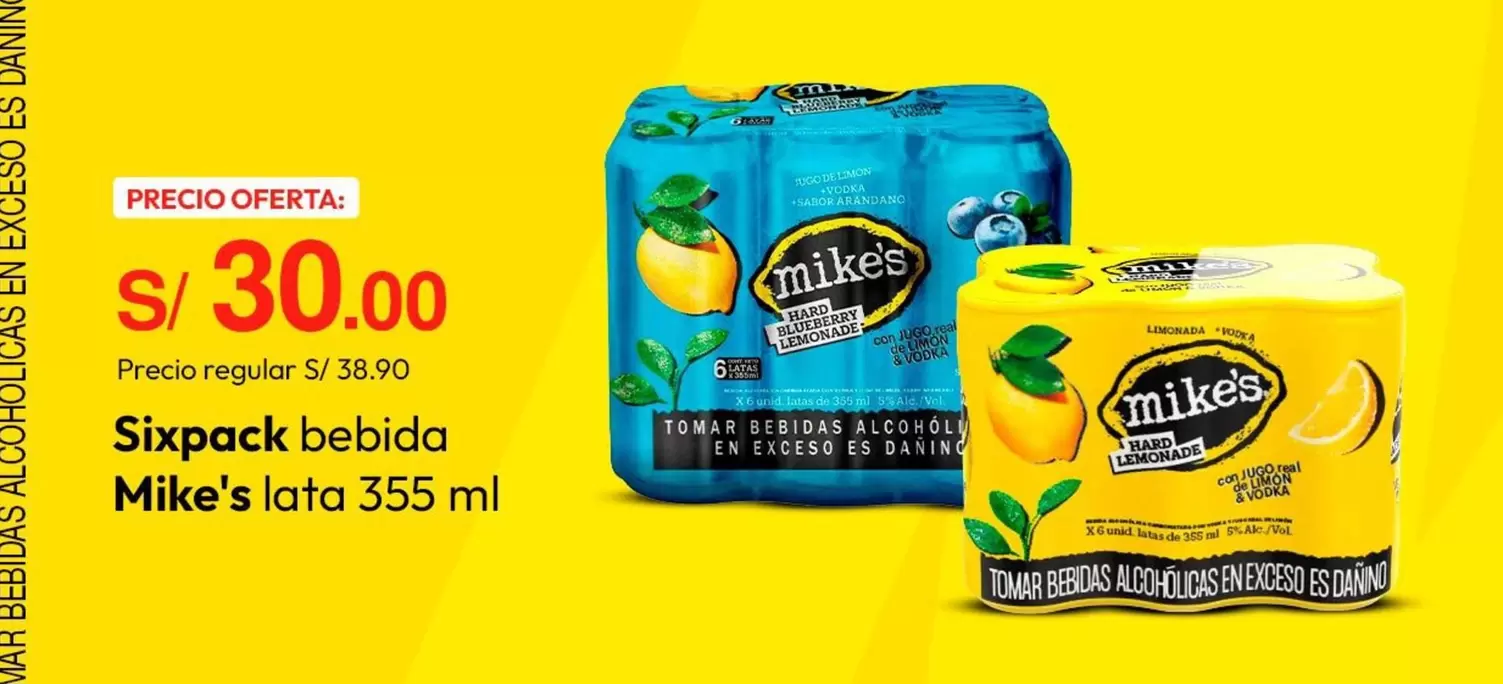 Real - Sixpack bebida lata 355 ml