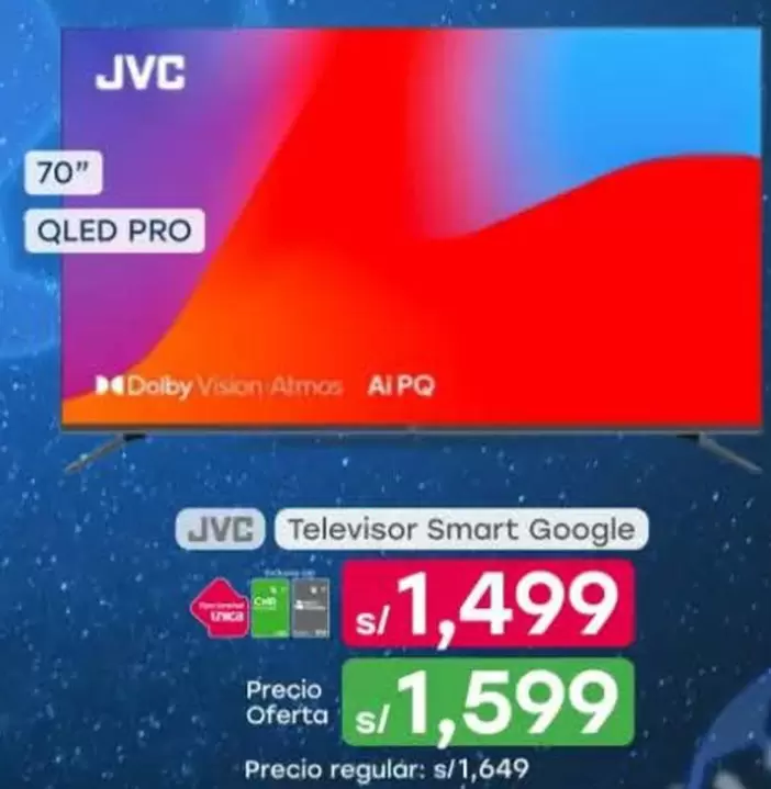 JVC - Televisor Smart Google
