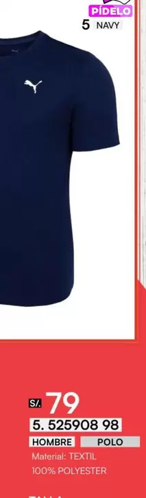 Puma - Polo Hombre 5. 52908 98