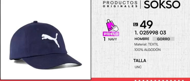 Puma - GORRO 1.025998 03