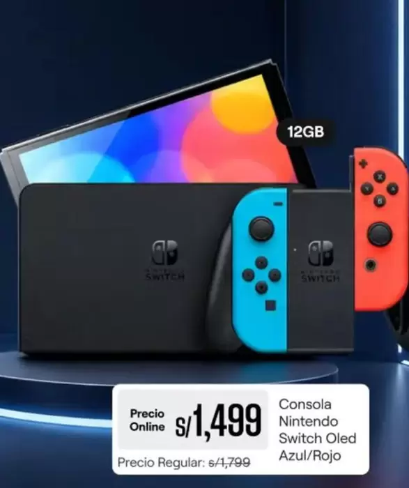Nintendo Switch - Consola Oled