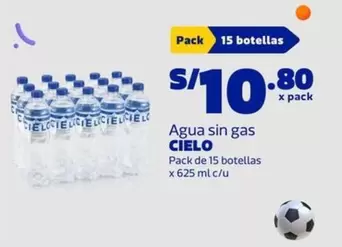Cielo - Agua sin gas
