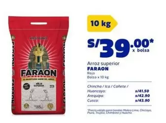 Faraon - Arroz superior Rojo