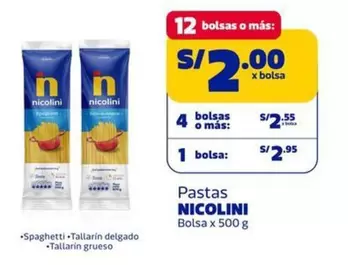 Nicolini - Pastas Bolsa