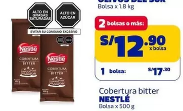 Nestlé - Cobertura bitter