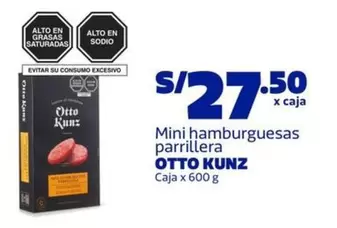 Otto Kunz - Mini hamburguesas parrilleras