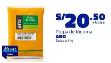 Aro - Pulpa de Lúcuma