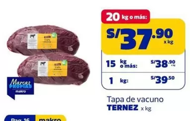Ternez - Tapa de vacuno TERNEZ