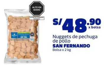 San Fernando - Nuggets de pechuga de pollo