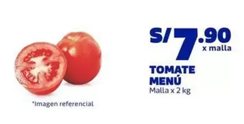 TOMATE MENÚ
