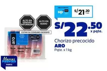 Aro - Chorizo precocido
