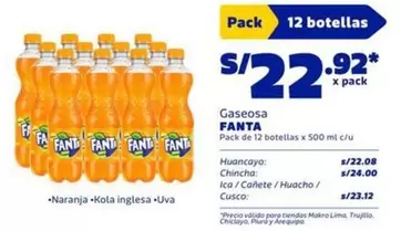 Fanta - Gaseosa