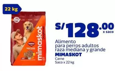 Mimaskot - Alimento para perros adultos raza mediana y grande