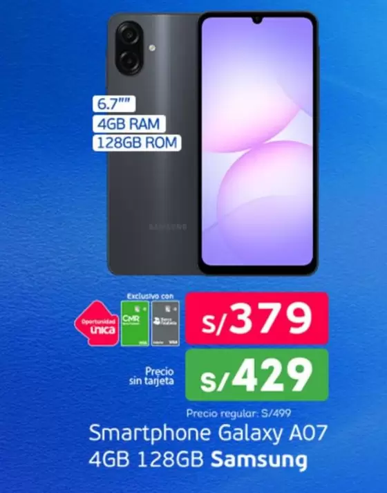 Samsung - Smartphone Galaxy A07 4GB 128GB
