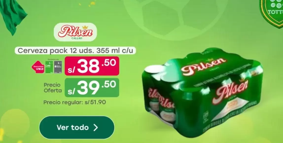 Pilsen - Cerveza pack