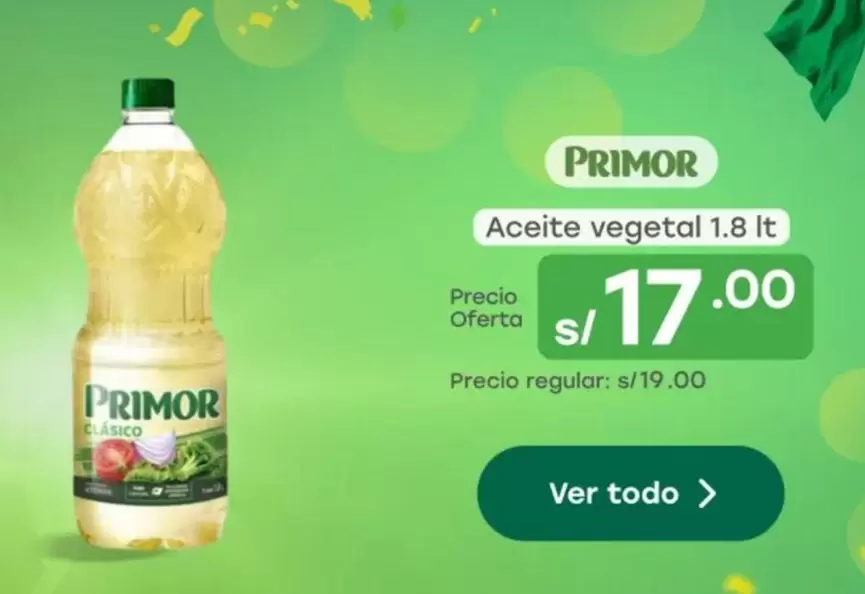 Primor - Aceite vegetal
