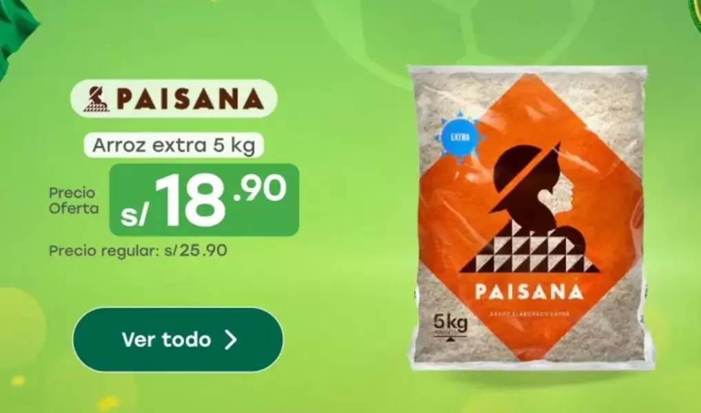Paisana - Arroz extra